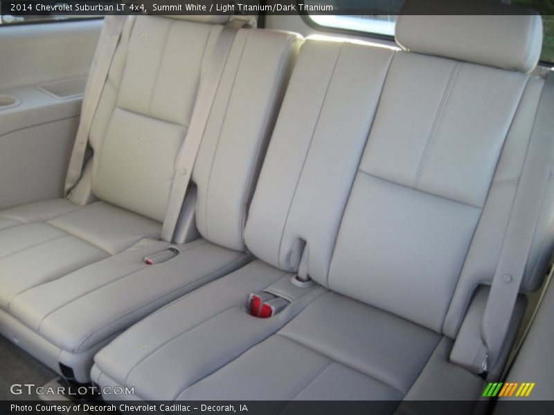 Summit White / Light Titanium/Dark Titanium 2014 Chevrolet Suburban LT 4x4