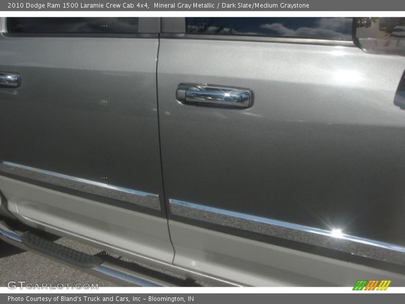 Mineral Gray Metallic / Dark Slate/Medium Graystone 2010 Dodge Ram 1500 Laramie Crew Cab 4x4