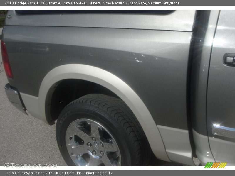 Mineral Gray Metallic / Dark Slate/Medium Graystone 2010 Dodge Ram 1500 Laramie Crew Cab 4x4