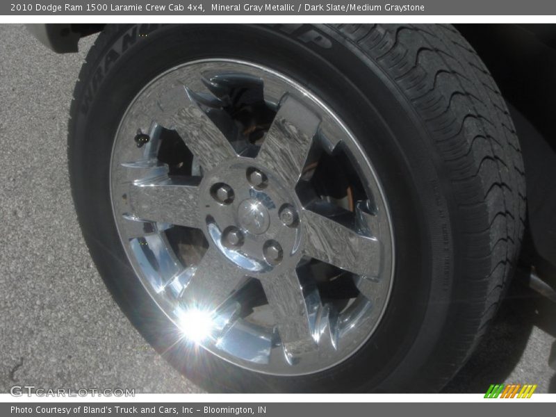 Mineral Gray Metallic / Dark Slate/Medium Graystone 2010 Dodge Ram 1500 Laramie Crew Cab 4x4