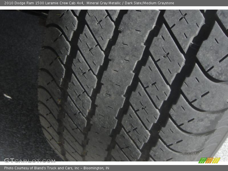 Mineral Gray Metallic / Dark Slate/Medium Graystone 2010 Dodge Ram 1500 Laramie Crew Cab 4x4