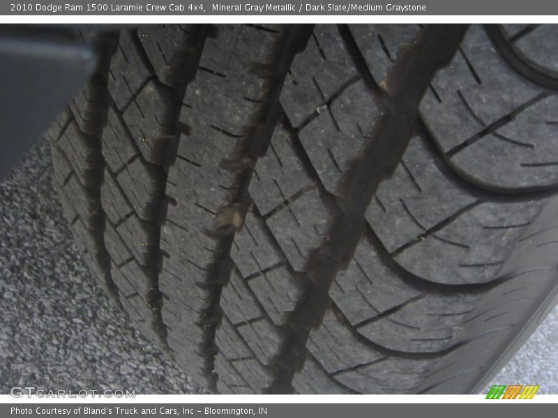Mineral Gray Metallic / Dark Slate/Medium Graystone 2010 Dodge Ram 1500 Laramie Crew Cab 4x4