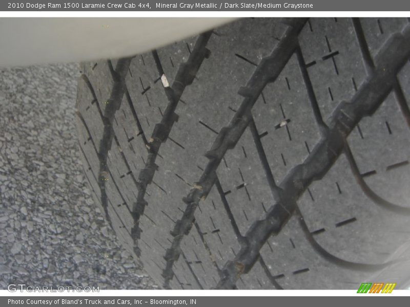 Mineral Gray Metallic / Dark Slate/Medium Graystone 2010 Dodge Ram 1500 Laramie Crew Cab 4x4