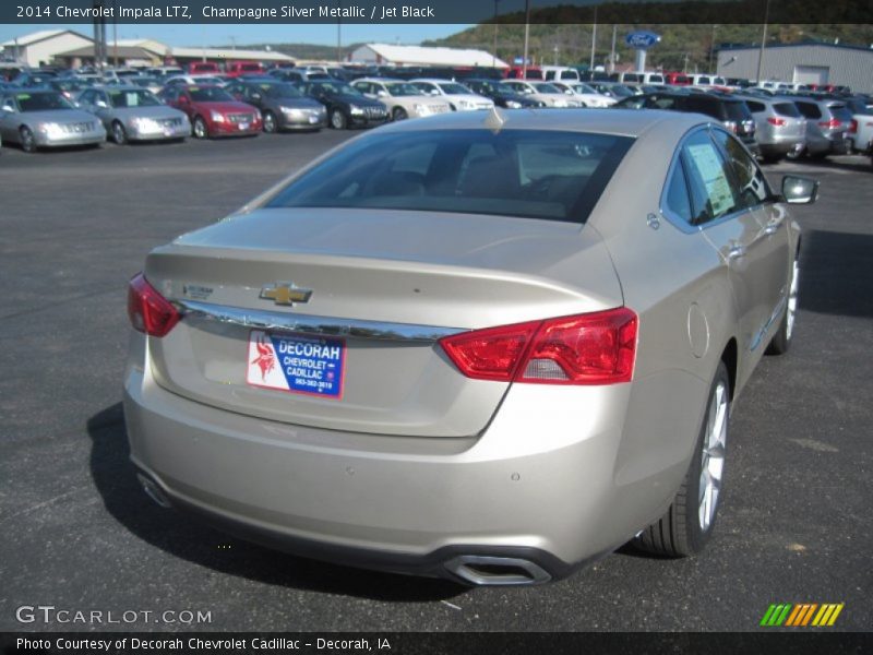 Champagne Silver Metallic / Jet Black 2014 Chevrolet Impala LTZ
