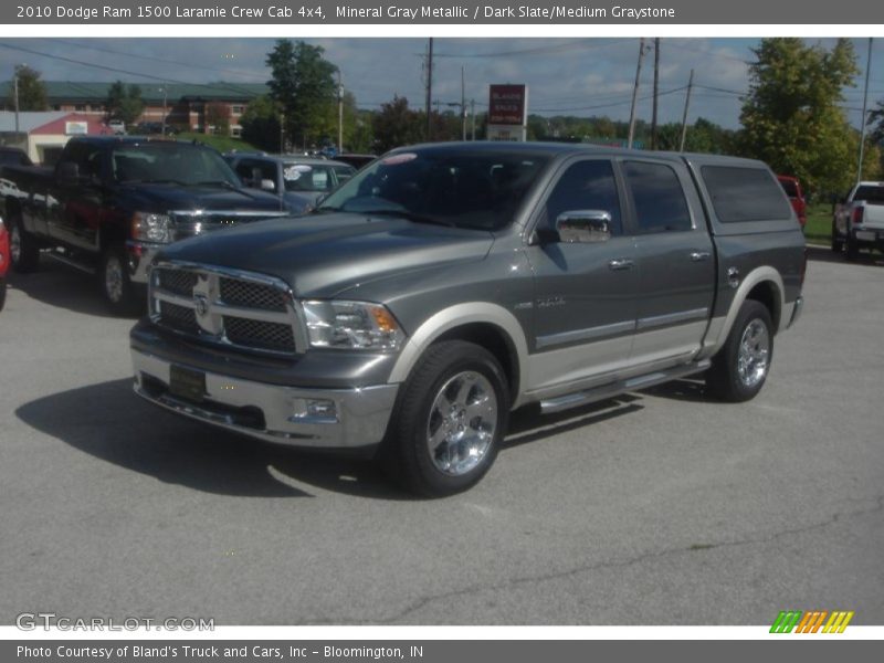 Mineral Gray Metallic / Dark Slate/Medium Graystone 2010 Dodge Ram 1500 Laramie Crew Cab 4x4