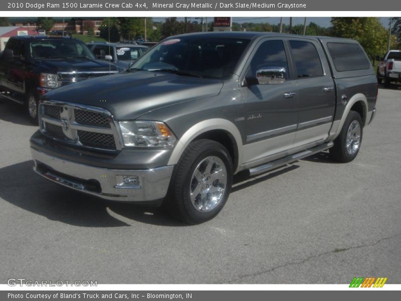Mineral Gray Metallic / Dark Slate/Medium Graystone 2010 Dodge Ram 1500 Laramie Crew Cab 4x4