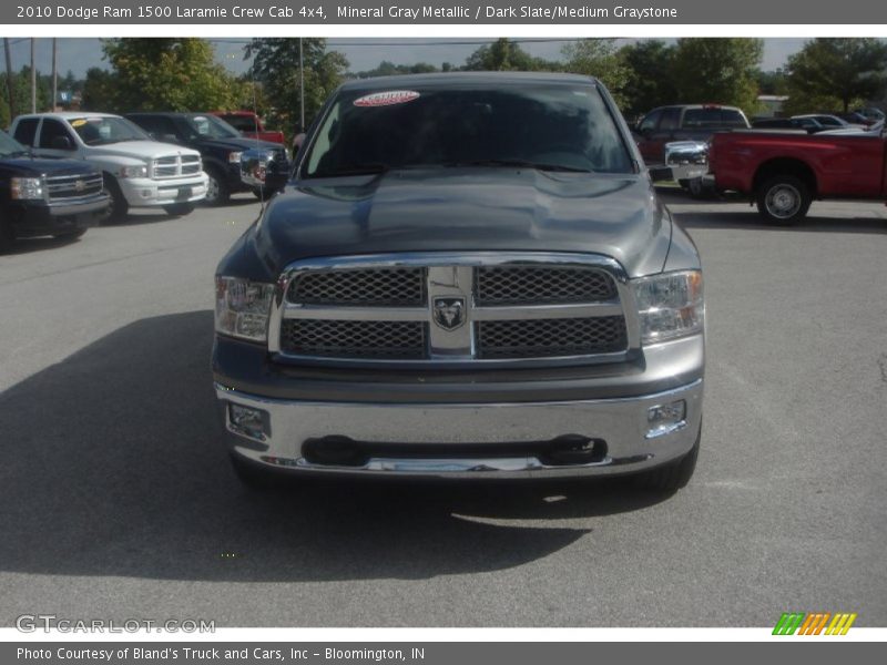 Mineral Gray Metallic / Dark Slate/Medium Graystone 2010 Dodge Ram 1500 Laramie Crew Cab 4x4