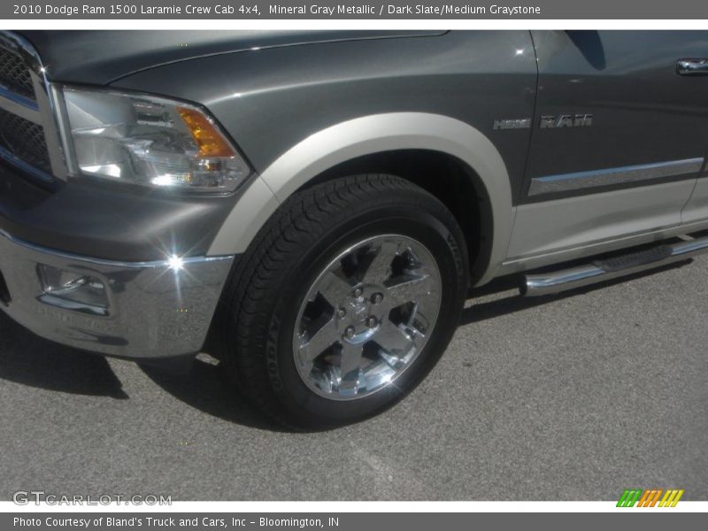Mineral Gray Metallic / Dark Slate/Medium Graystone 2010 Dodge Ram 1500 Laramie Crew Cab 4x4