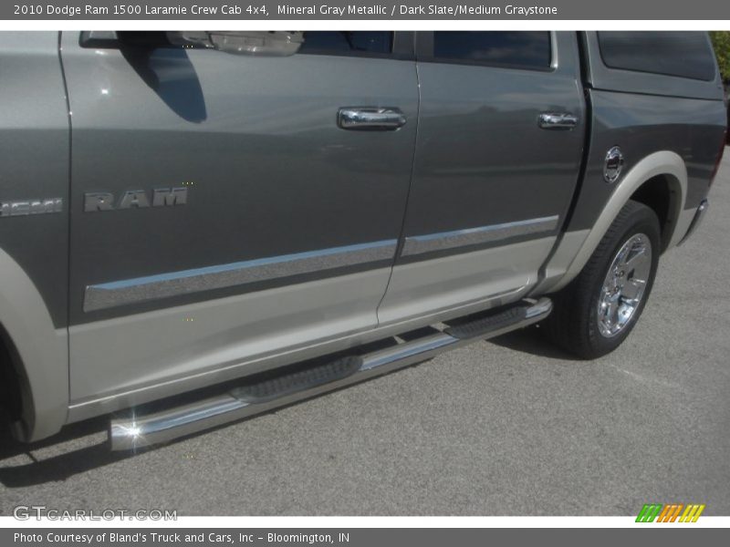 Mineral Gray Metallic / Dark Slate/Medium Graystone 2010 Dodge Ram 1500 Laramie Crew Cab 4x4