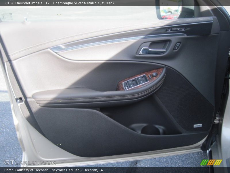 Champagne Silver Metallic / Jet Black 2014 Chevrolet Impala LTZ