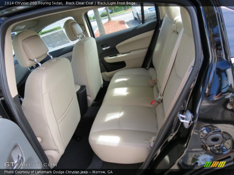 Black Clear Coat / Black/Light Frost Beige 2014 Chrysler 200 Touring Sedan