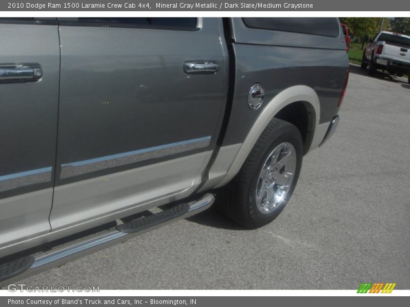 Mineral Gray Metallic / Dark Slate/Medium Graystone 2010 Dodge Ram 1500 Laramie Crew Cab 4x4