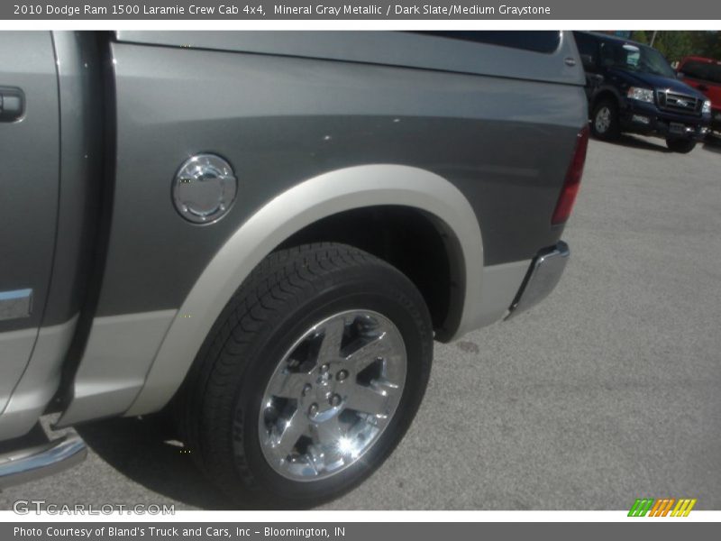 Mineral Gray Metallic / Dark Slate/Medium Graystone 2010 Dodge Ram 1500 Laramie Crew Cab 4x4