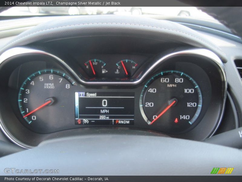 Champagne Silver Metallic / Jet Black 2014 Chevrolet Impala LTZ