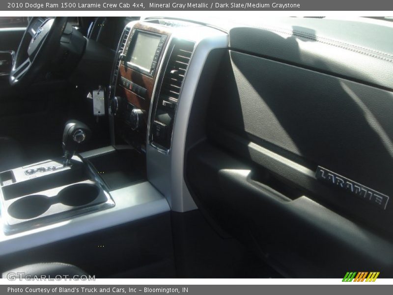 Mineral Gray Metallic / Dark Slate/Medium Graystone 2010 Dodge Ram 1500 Laramie Crew Cab 4x4