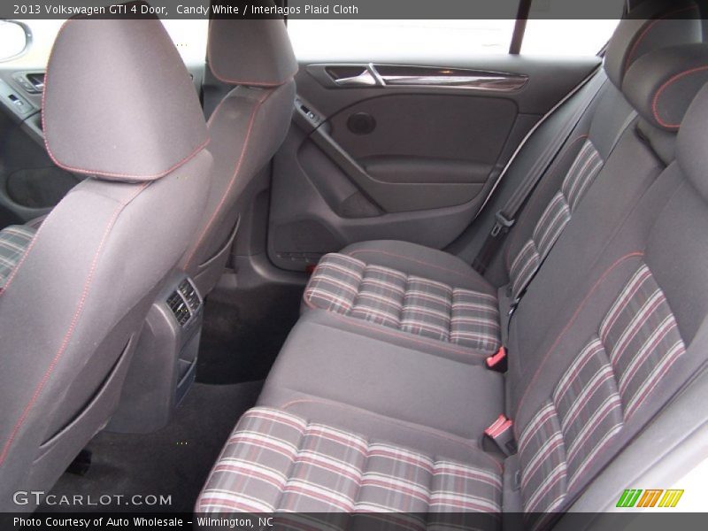 Candy White / Interlagos Plaid Cloth 2013 Volkswagen GTI 4 Door