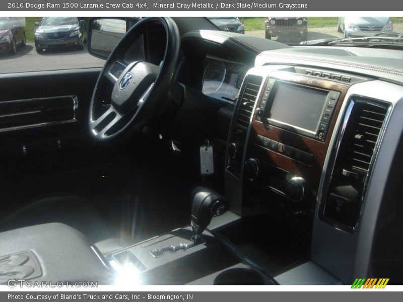 Mineral Gray Metallic / Dark Slate/Medium Graystone 2010 Dodge Ram 1500 Laramie Crew Cab 4x4