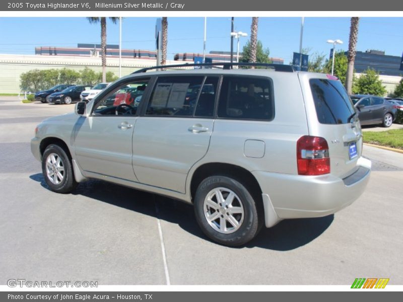 Millenium Silver Metallic / Gray 2005 Toyota Highlander V6