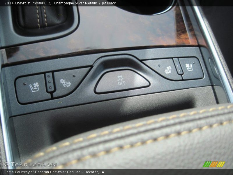 Champagne Silver Metallic / Jet Black 2014 Chevrolet Impala LTZ