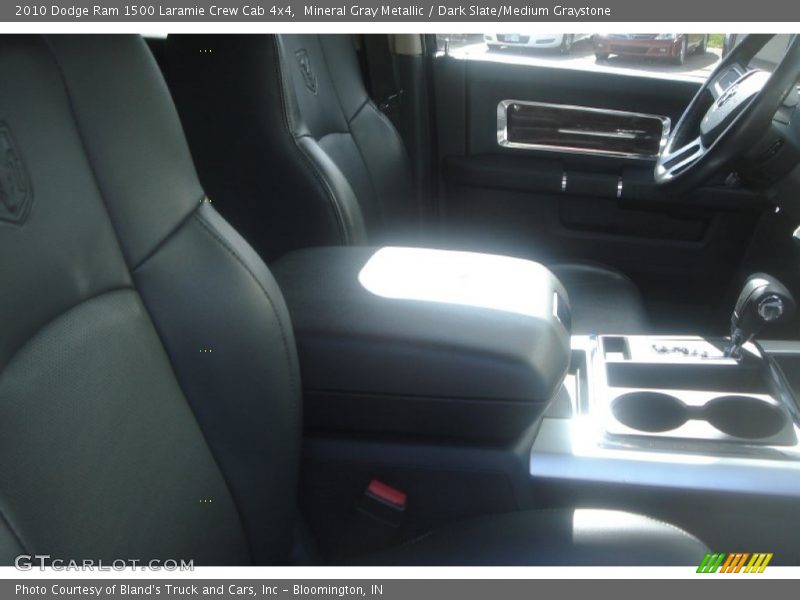 Mineral Gray Metallic / Dark Slate/Medium Graystone 2010 Dodge Ram 1500 Laramie Crew Cab 4x4