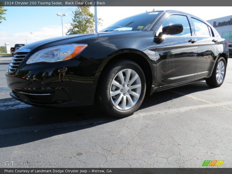Black Clear Coat / Black 2014 Chrysler 200 Touring Sedan