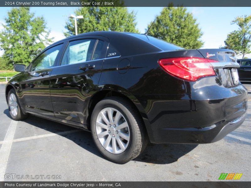 Black Clear Coat / Black 2014 Chrysler 200 Touring Sedan