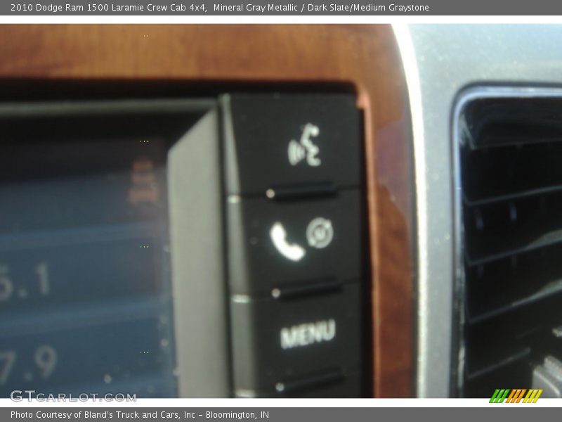 Mineral Gray Metallic / Dark Slate/Medium Graystone 2010 Dodge Ram 1500 Laramie Crew Cab 4x4