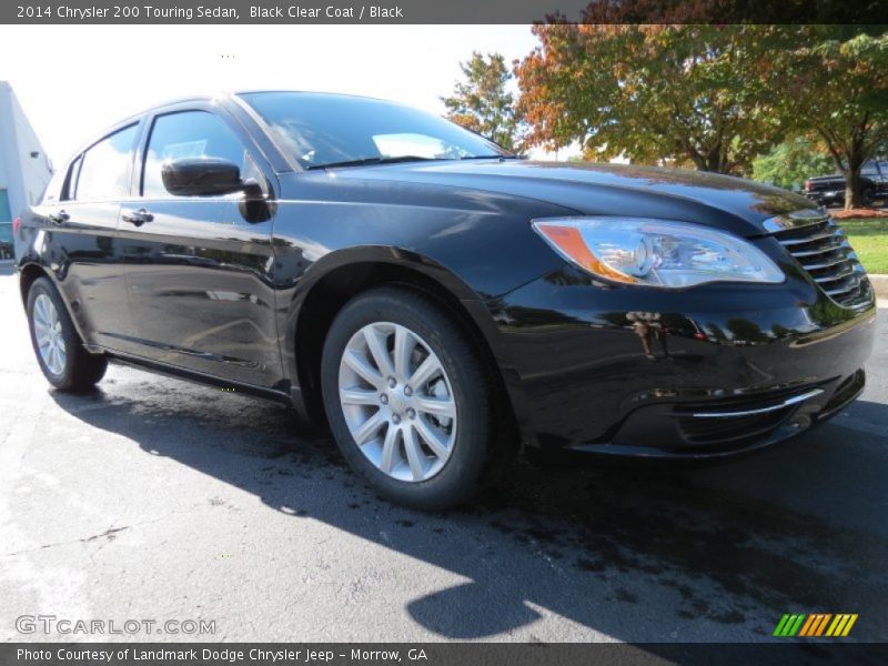 Black Clear Coat / Black 2014 Chrysler 200 Touring Sedan