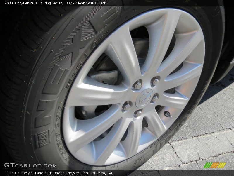 Black Clear Coat / Black 2014 Chrysler 200 Touring Sedan