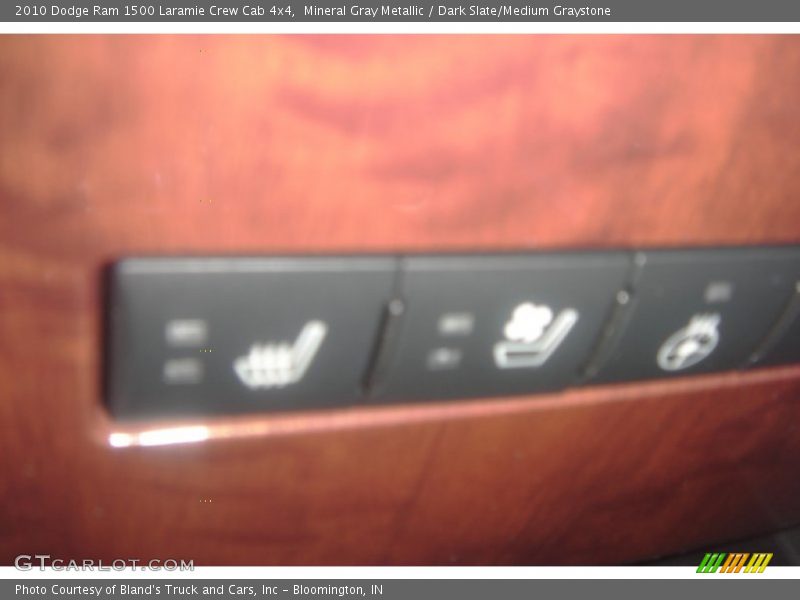 Mineral Gray Metallic / Dark Slate/Medium Graystone 2010 Dodge Ram 1500 Laramie Crew Cab 4x4