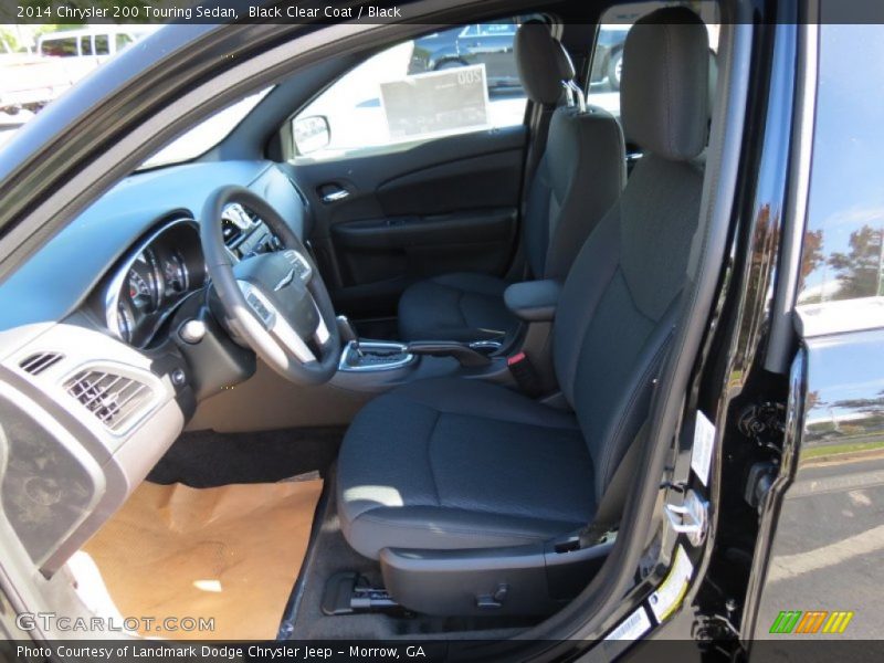 Black Clear Coat / Black 2014 Chrysler 200 Touring Sedan