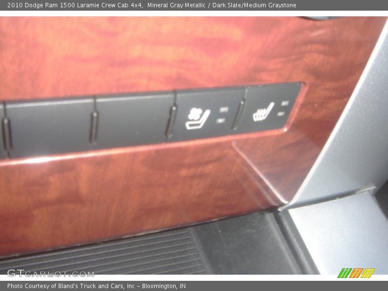 Mineral Gray Metallic / Dark Slate/Medium Graystone 2010 Dodge Ram 1500 Laramie Crew Cab 4x4