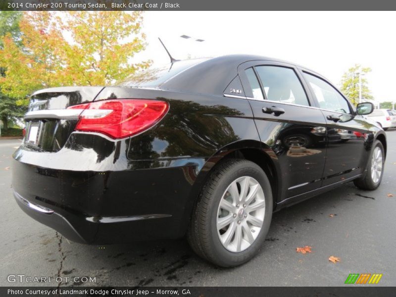 Black Clear Coat / Black 2014 Chrysler 200 Touring Sedan