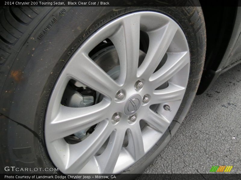 Black Clear Coat / Black 2014 Chrysler 200 Touring Sedan
