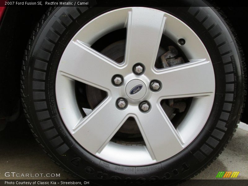 Redfire Metallic / Camel 2007 Ford Fusion SE