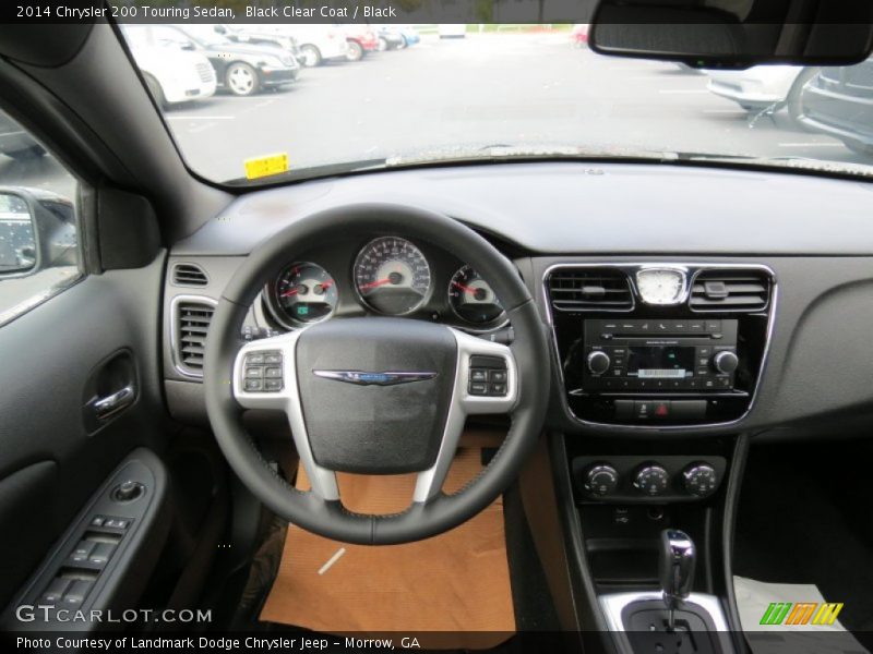 Black Clear Coat / Black 2014 Chrysler 200 Touring Sedan