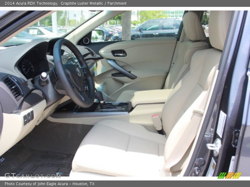 Graphite Luster Metallic / Parchment 2014 Acura RDX Technology