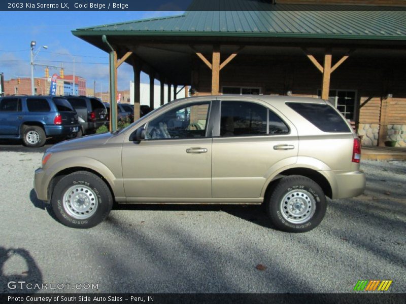  2003 Sorento LX Gold Beige