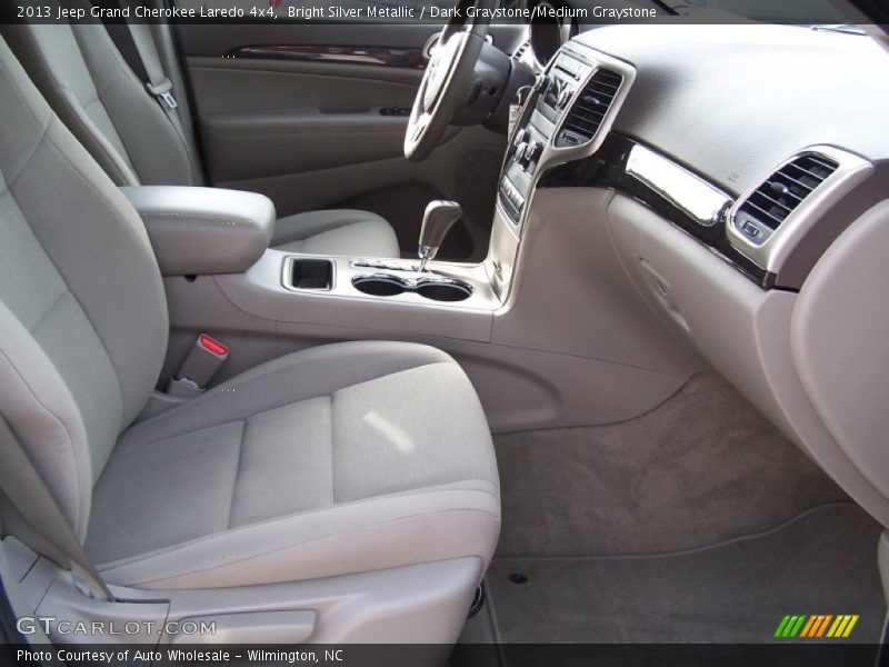 Bright Silver Metallic / Dark Graystone/Medium Graystone 2013 Jeep Grand Cherokee Laredo 4x4