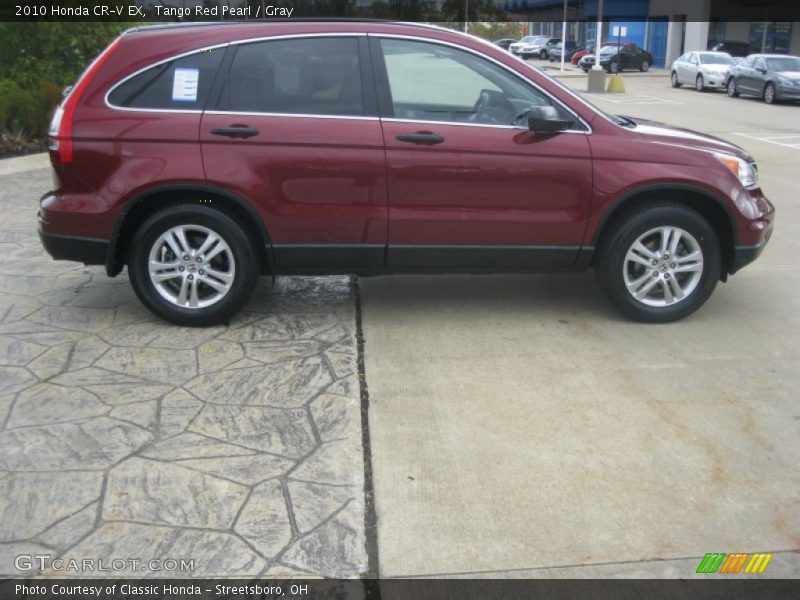 Tango Red Pearl / Gray 2010 Honda CR-V EX