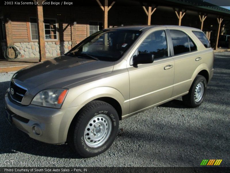 Front 3/4 View of 2003 Sorento LX