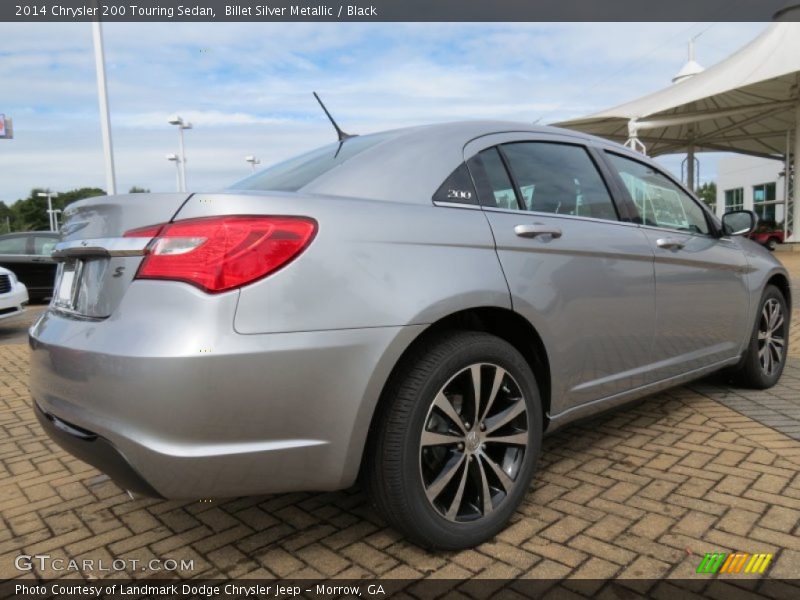 Billet Silver Metallic / Black 2014 Chrysler 200 Touring Sedan