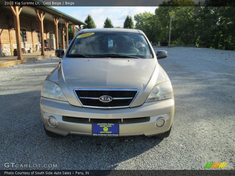 Gold Beige / Beige 2003 Kia Sorento LX
