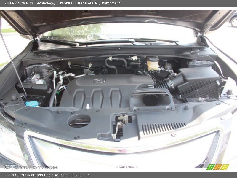 Graphite Luster Metallic / Parchment 2014 Acura RDX Technology