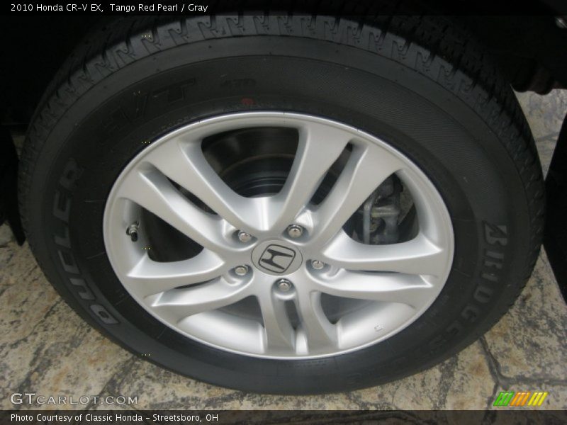 Tango Red Pearl / Gray 2010 Honda CR-V EX