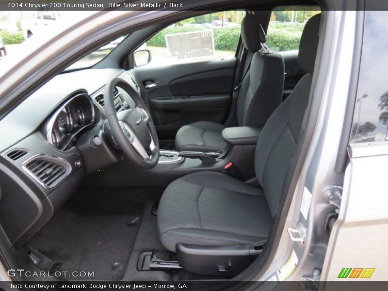 Billet Silver Metallic / Black 2014 Chrysler 200 Touring Sedan