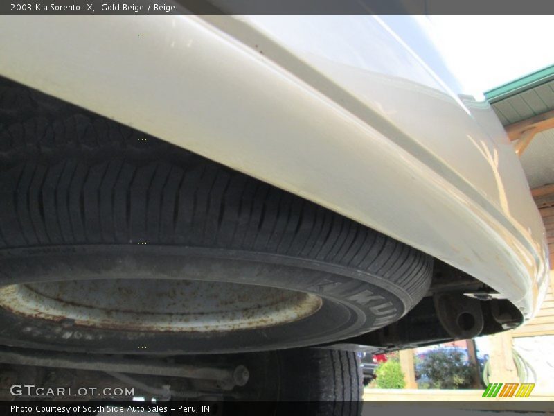 Gold Beige / Beige 2003 Kia Sorento LX