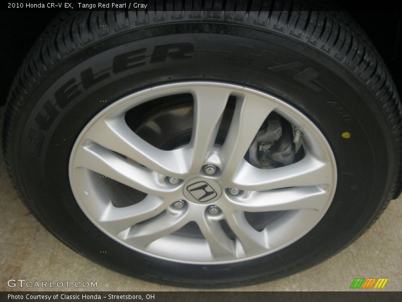 Tango Red Pearl / Gray 2010 Honda CR-V EX