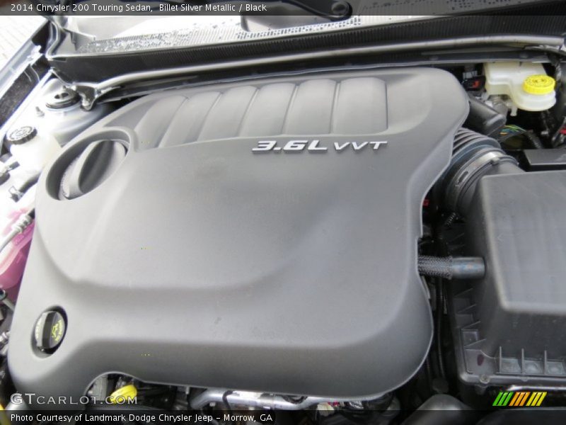 Billet Silver Metallic / Black 2014 Chrysler 200 Touring Sedan