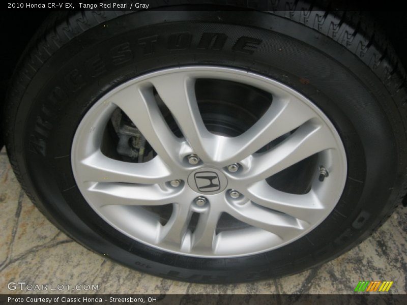 Tango Red Pearl / Gray 2010 Honda CR-V EX
